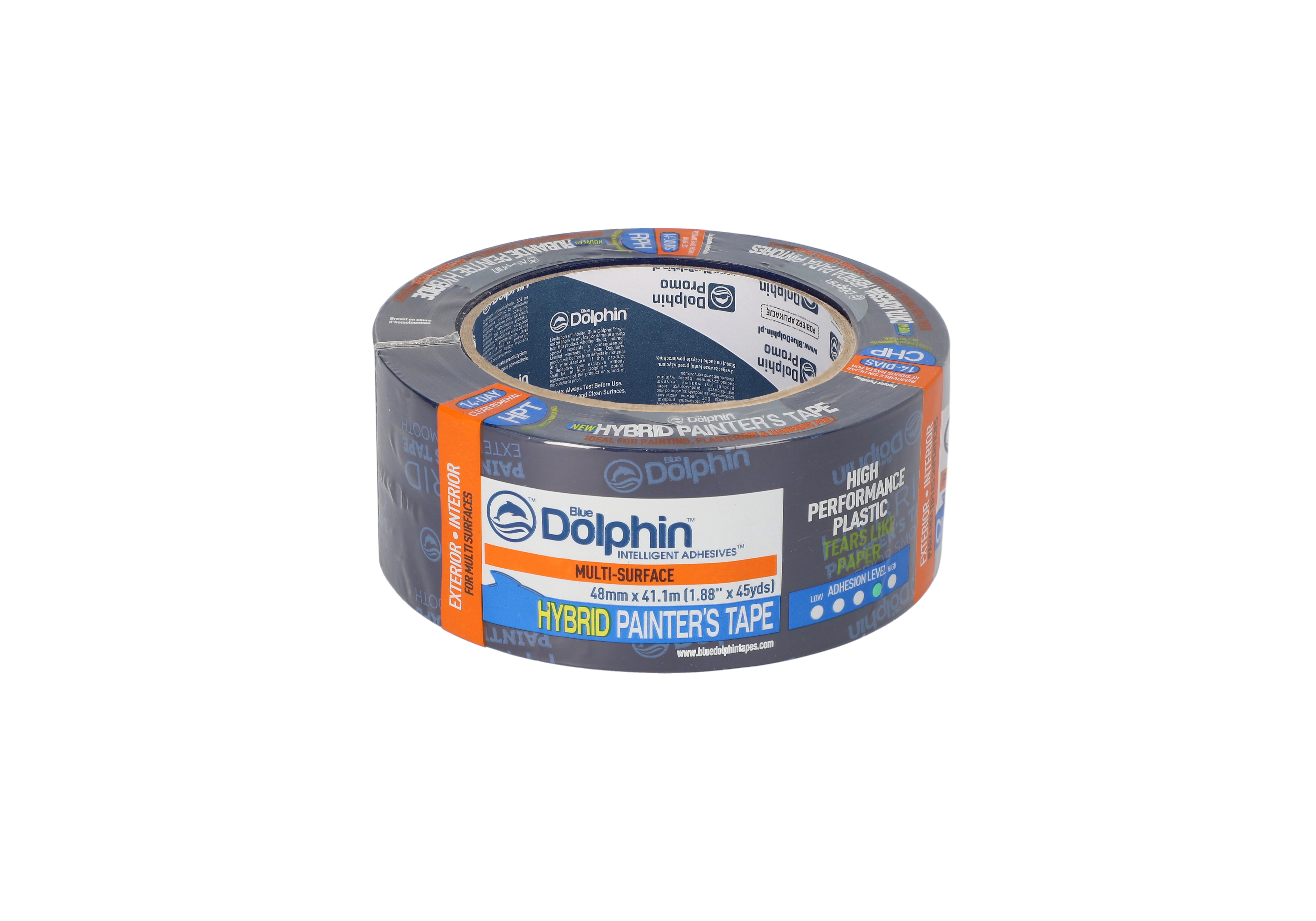 Blue Dolphin Hybrid Painters Tape - 48mm x 41m