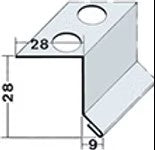 Wemco - Insulation Full System Movement Joint - 2.5m > Horizontal Joint Angle (Bottom)
