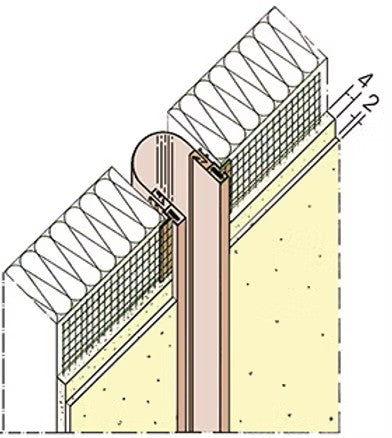 Wemico - Insulation 6mm Movement Profiles - 2.5m
