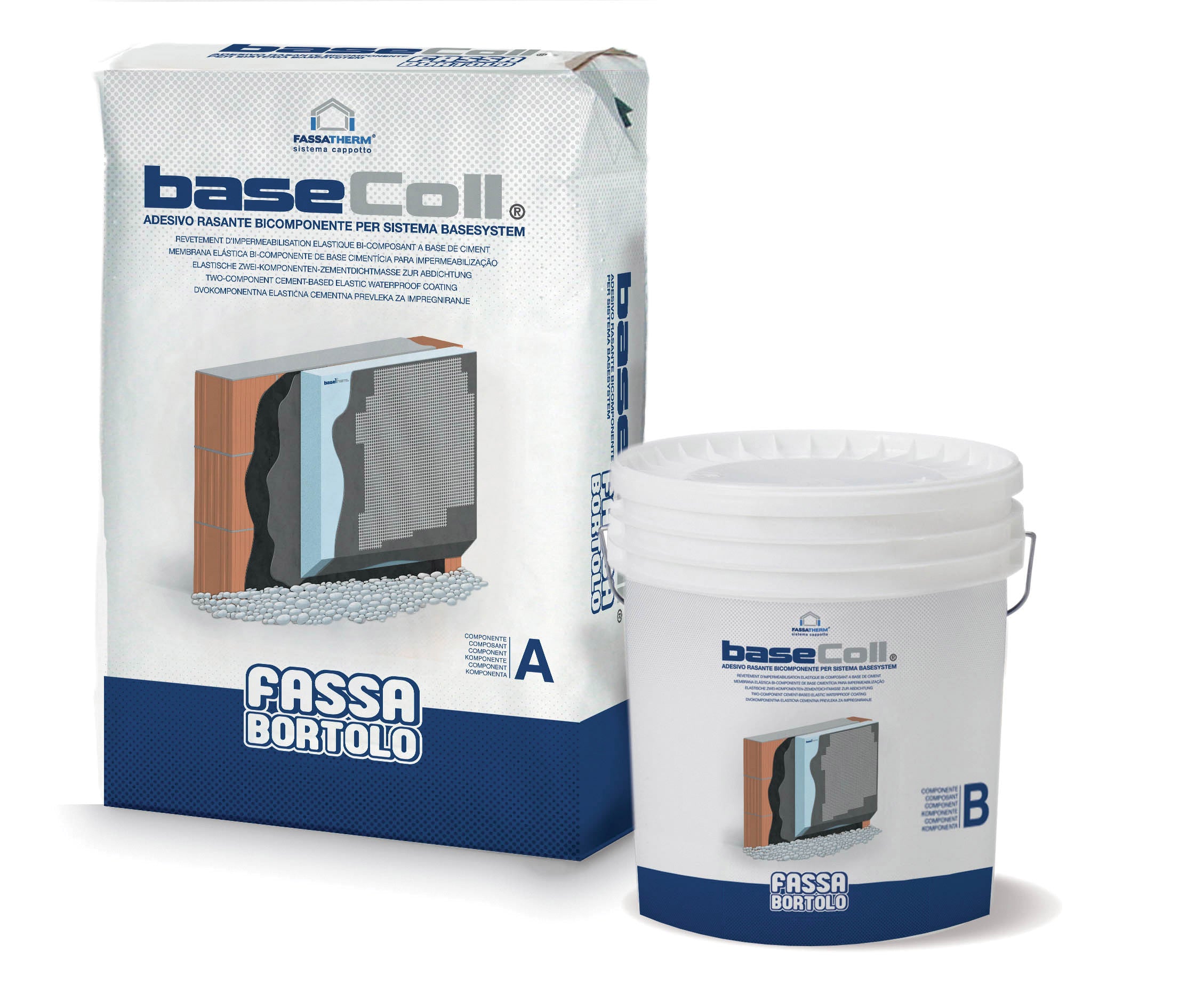 Fassa - Basecoll Plinth Adhesive Component A - 25kg