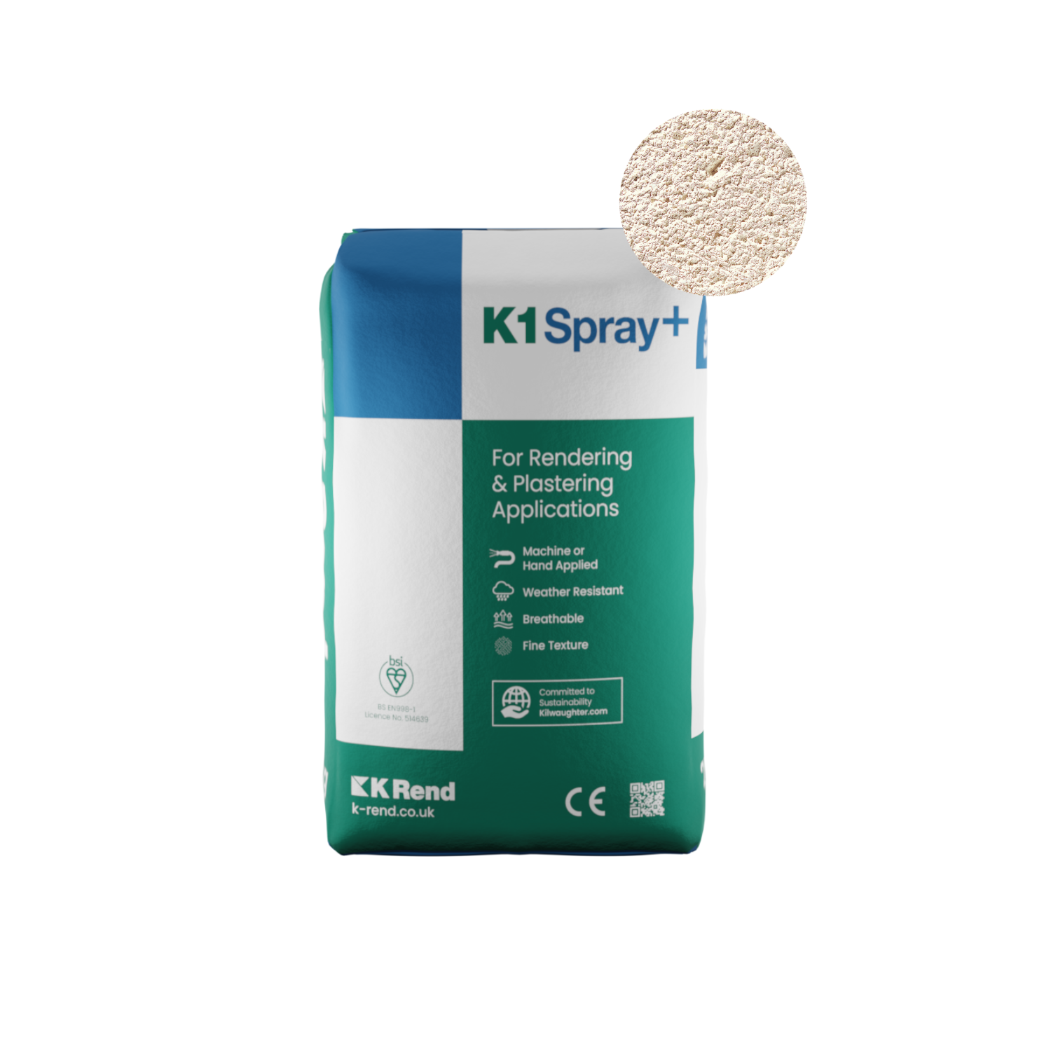 K Rend - K1 Spray+ - 25kg > Buttermilk