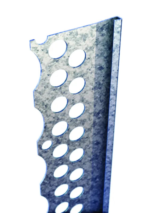 Catnic - Galvanised Thin Coat Stop Bead - 3mm - 2.4m (Box of 50)