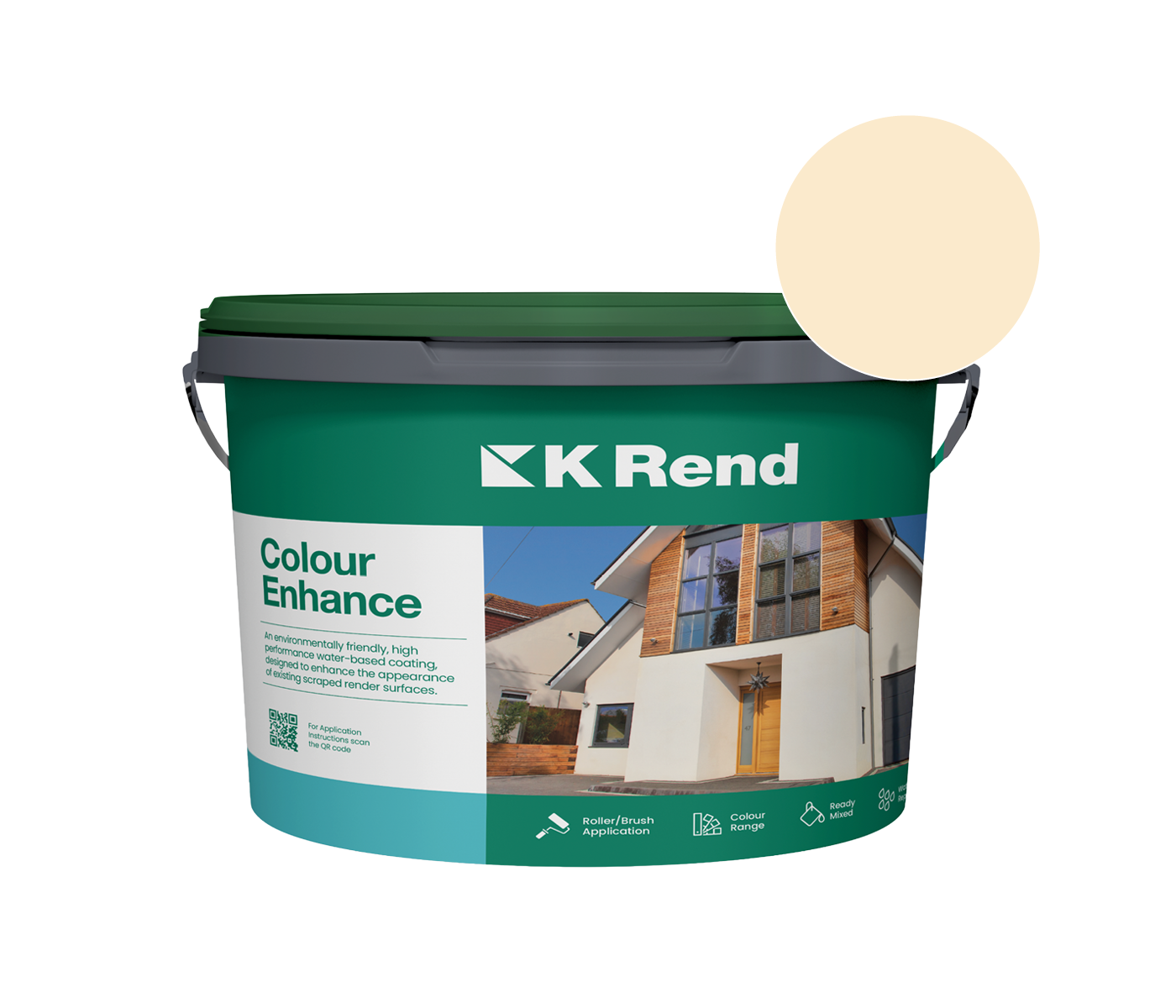 K Rend - Colour Enhance - 18kg > Sterling White