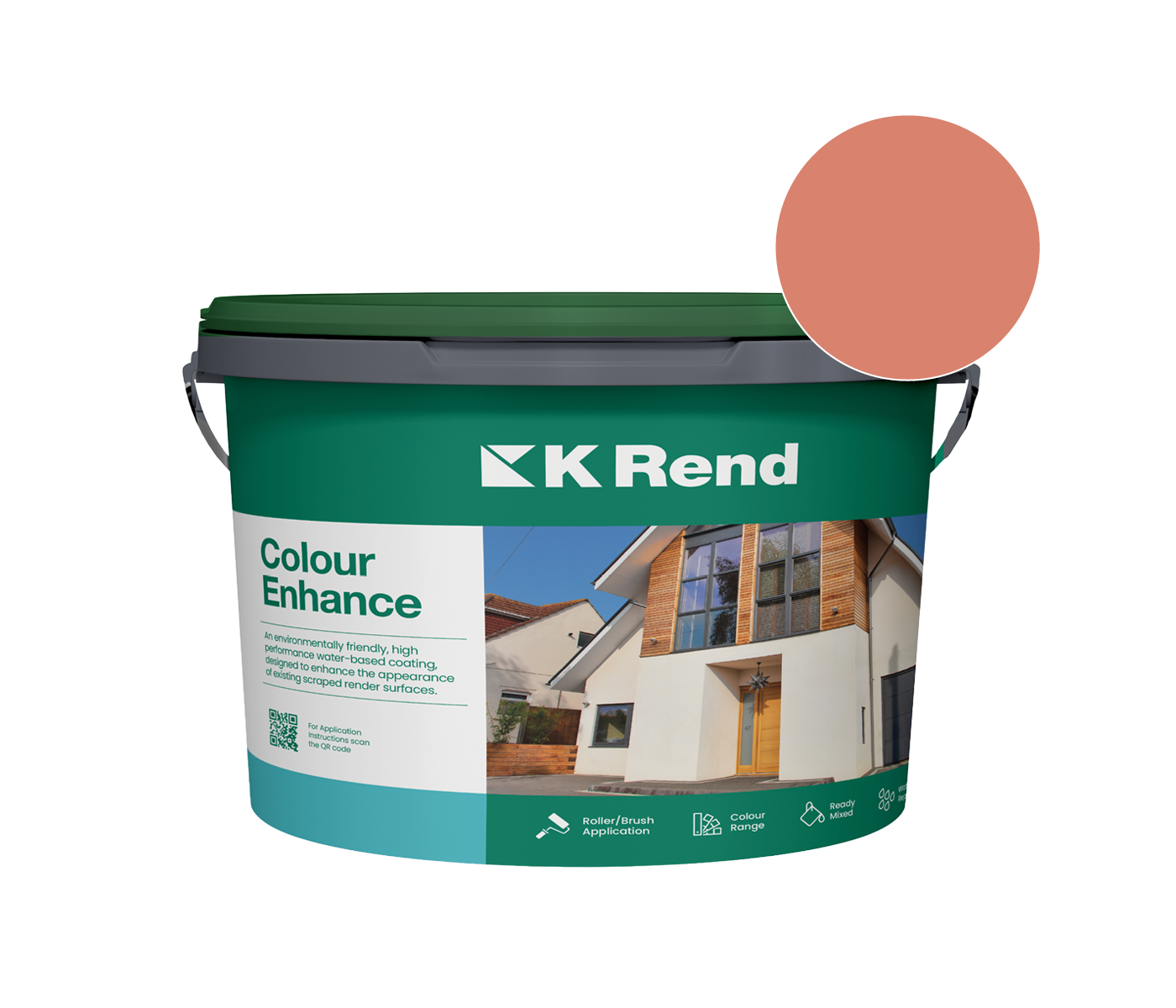 K Rend - Colour Enhance - 18kg > Terracotta