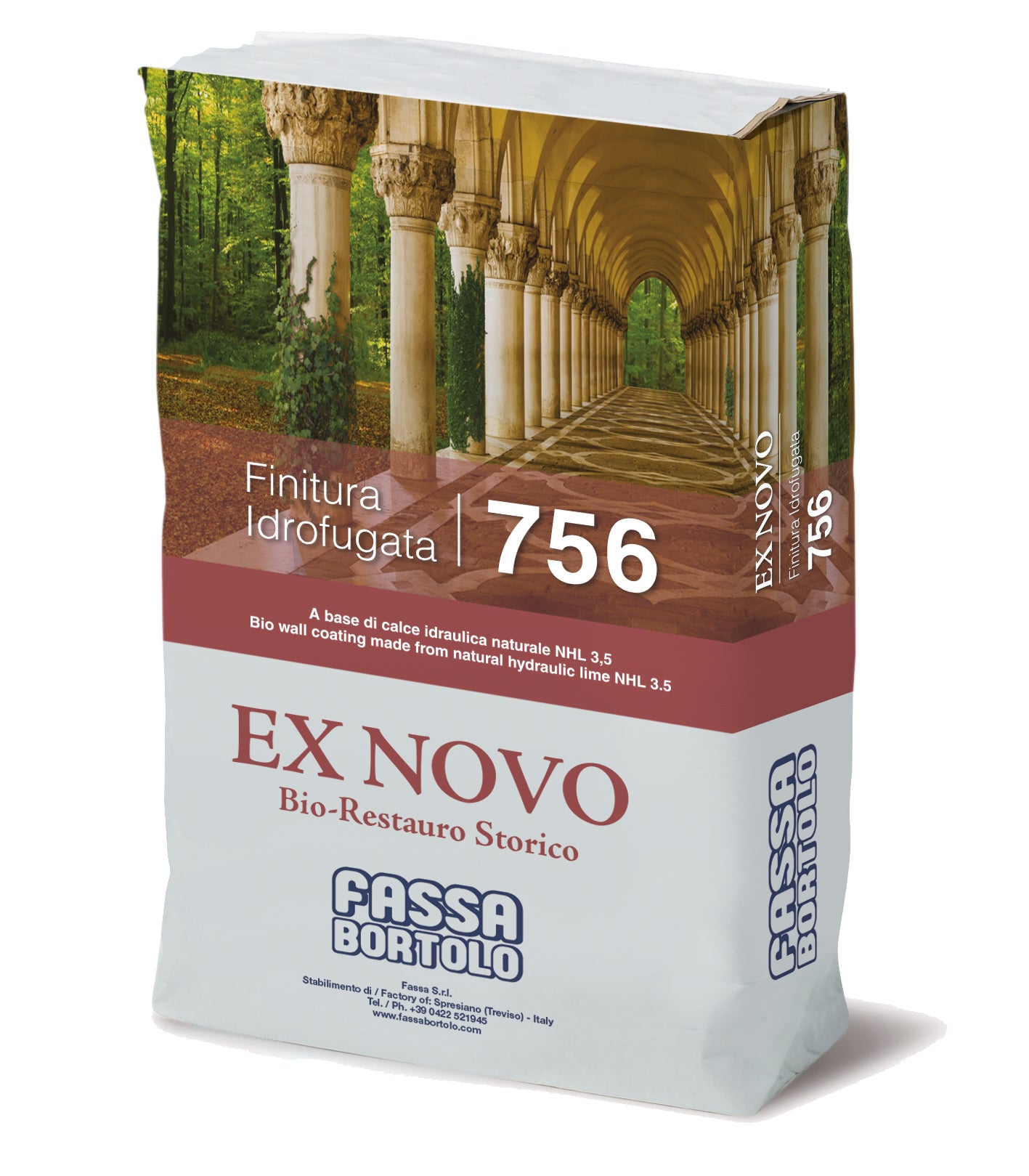 Fassa - Finitura Idrofugata 756 Lime Finish Coat - 25kg