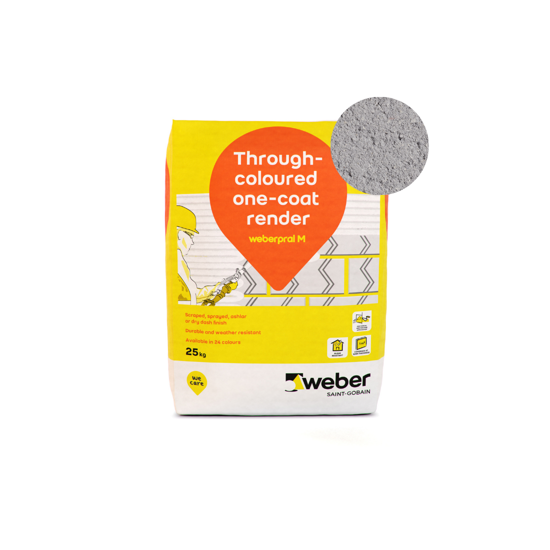 Weber - Weberpral M - 25kg > Graphite