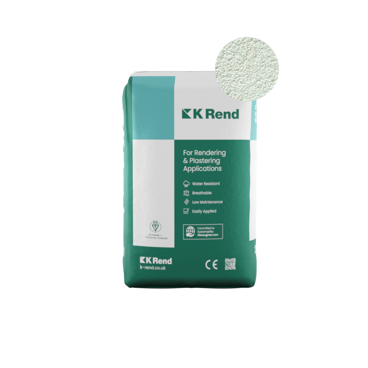 K Rend - LW1 Lightweight Render - 20kg > Green