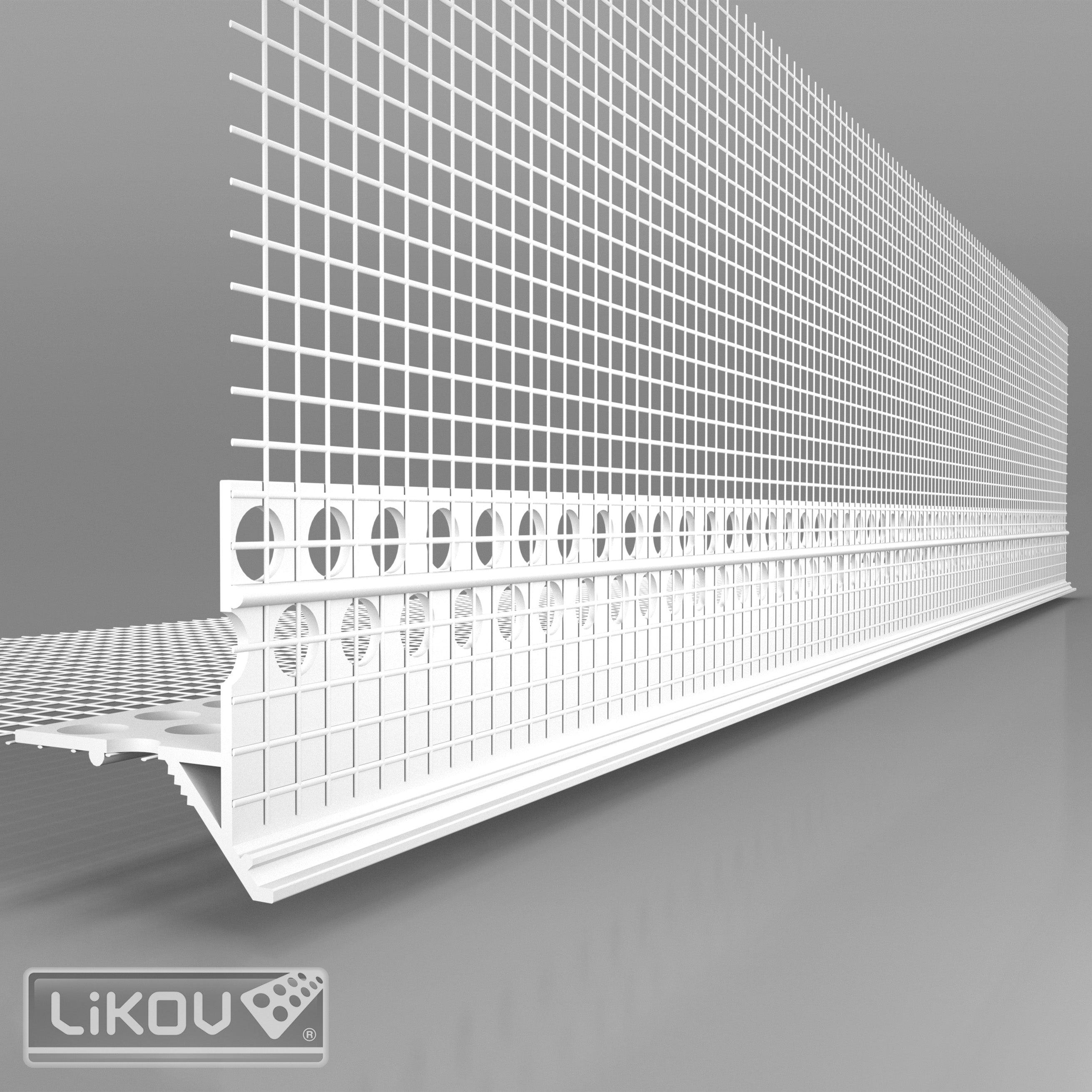 Likov - LTDU Window Bead with Drip Edge - 2.5m