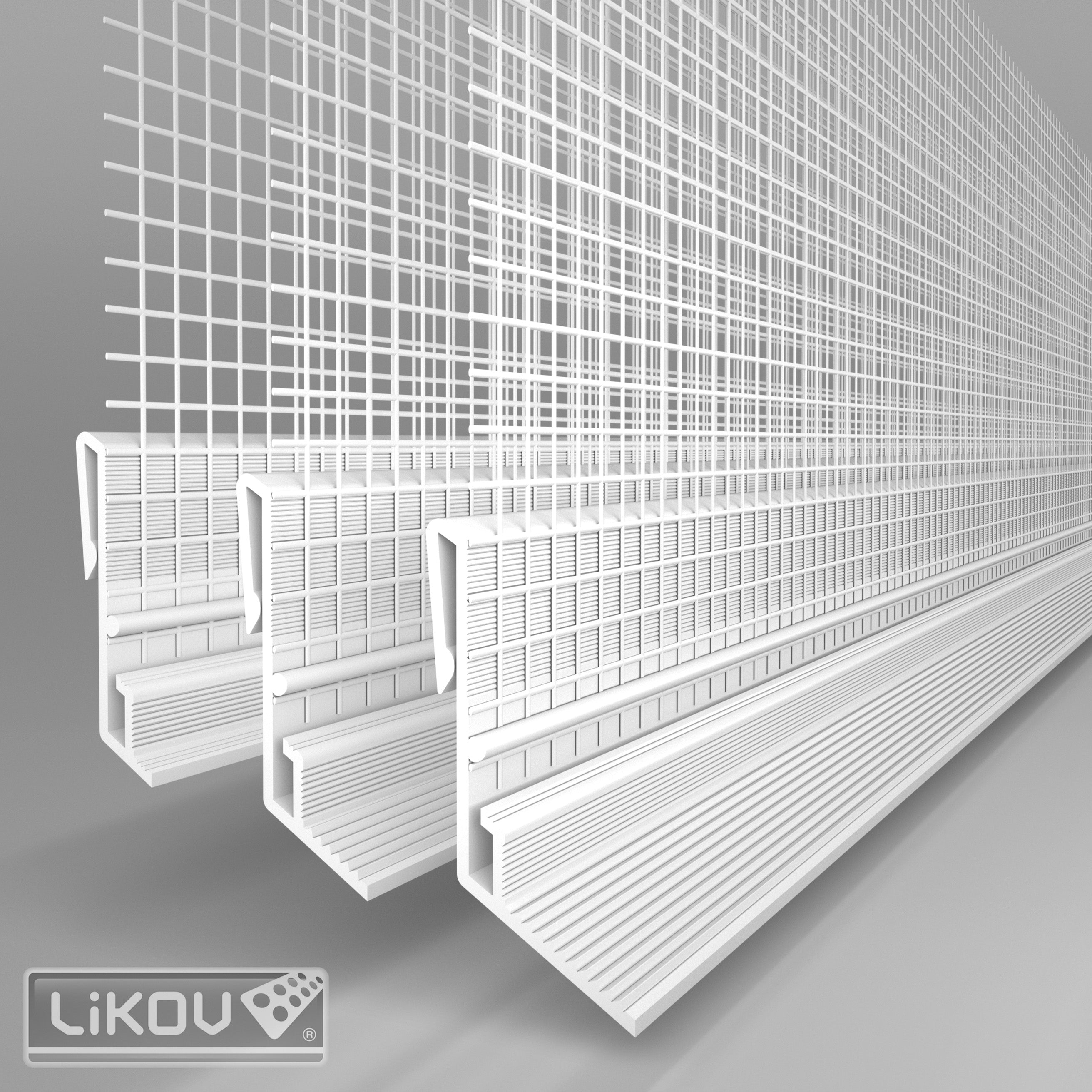 Likov - LE-V Clip-On Drip Bead For Base Profile - 2.5m