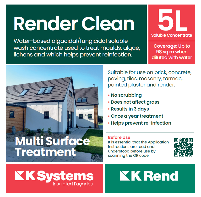 K Rend - Render Clean - 5ltr
