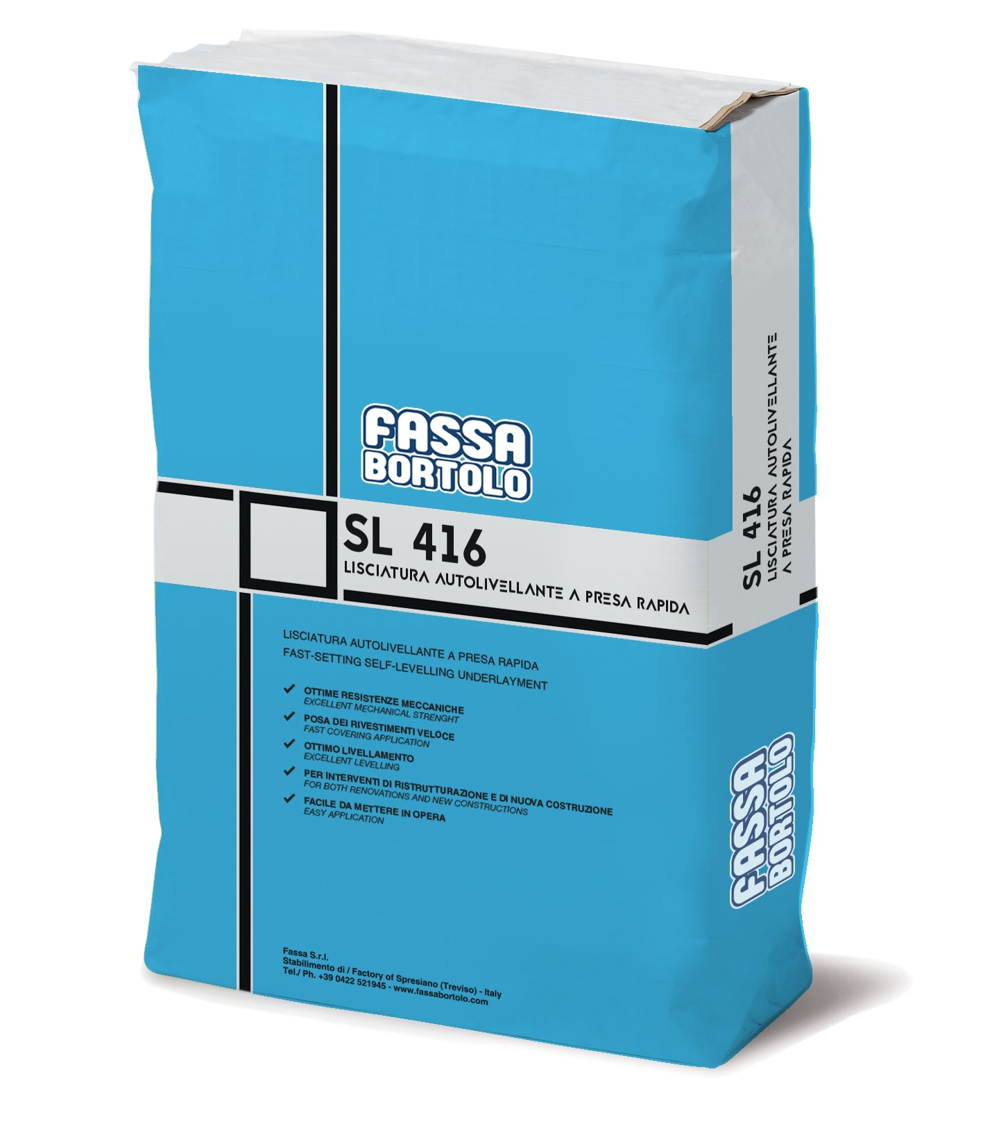 Fassa - SL 416 Self-Levelling Flooring Screed - 25kg