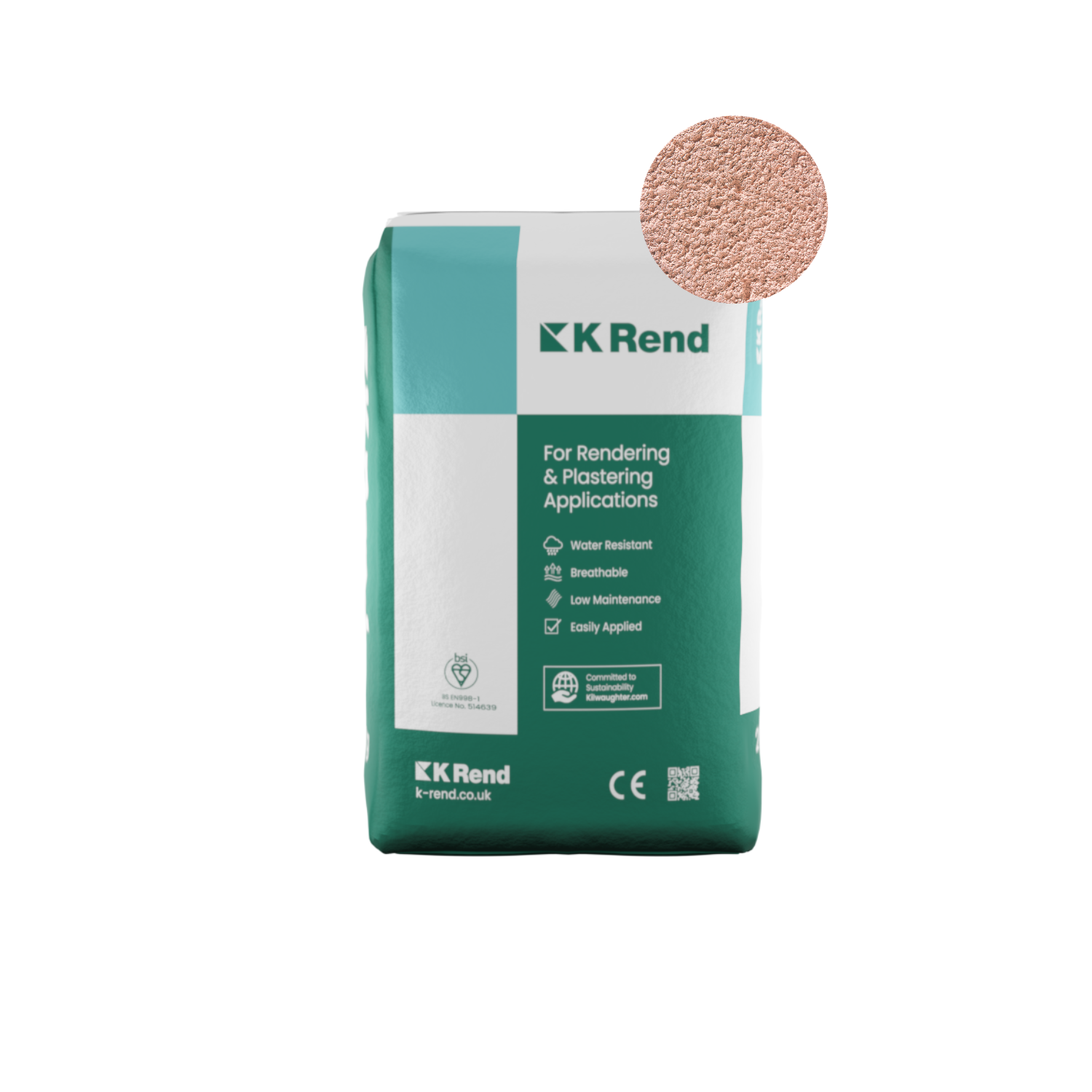 K Rend - LW1 Lightweight Render - 20kg > Sandstone