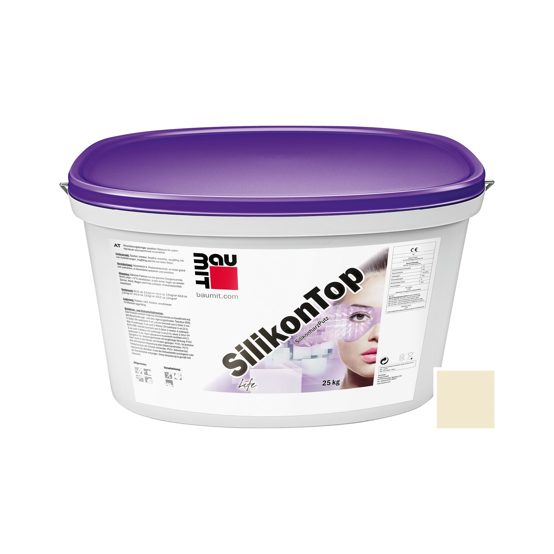 Baumit - SilikonTop K1.5mm Top Coat - 25kg