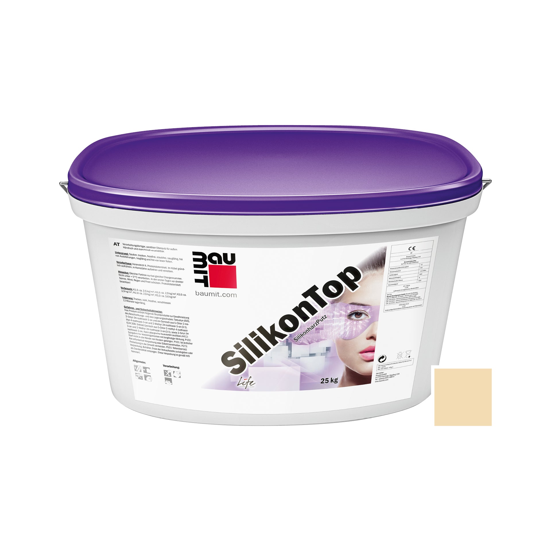 Baumit - SilikonTop K1.5mm Top Coat - 25kg