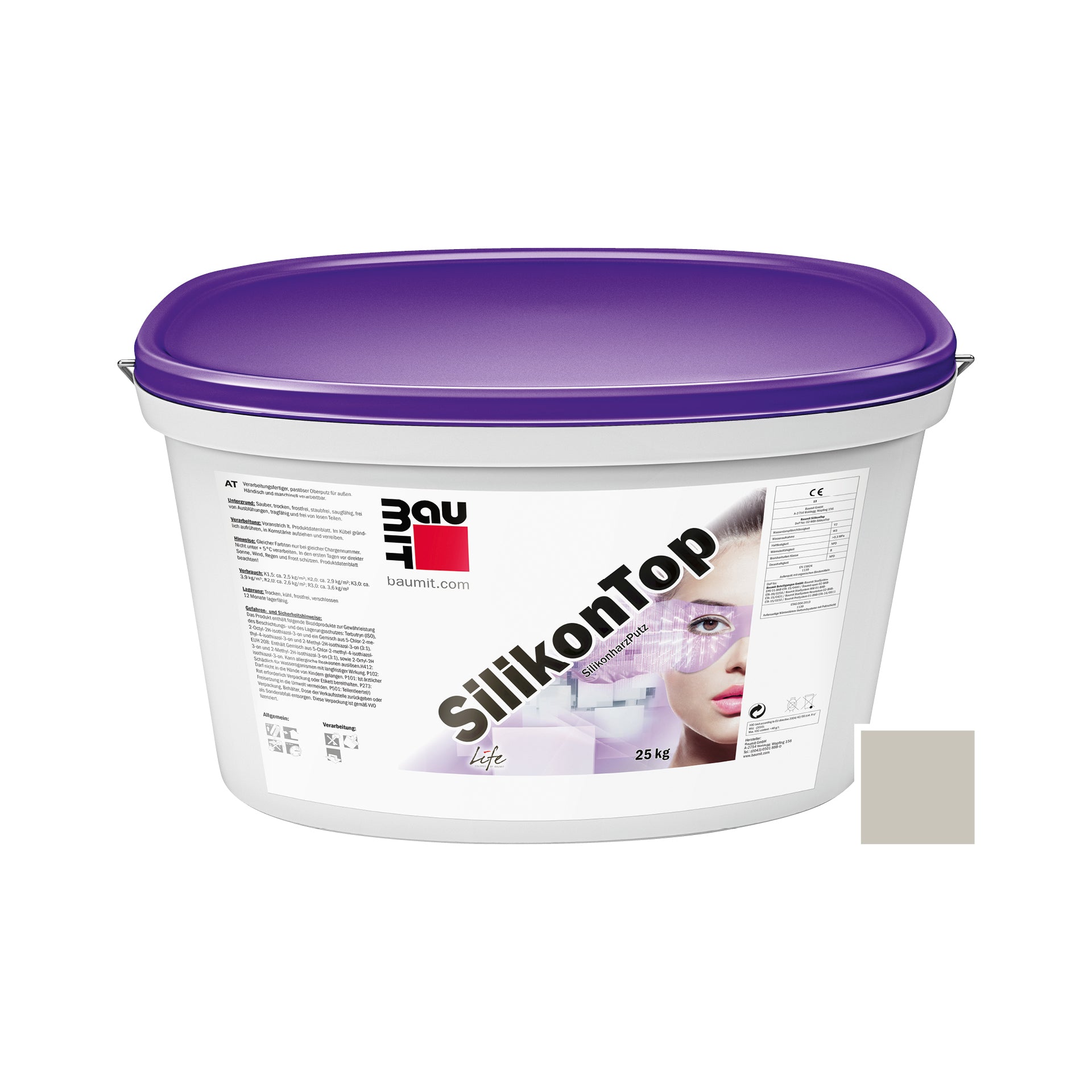 Baumit - SilikonTop K1.5mm Top Coat - 25kg