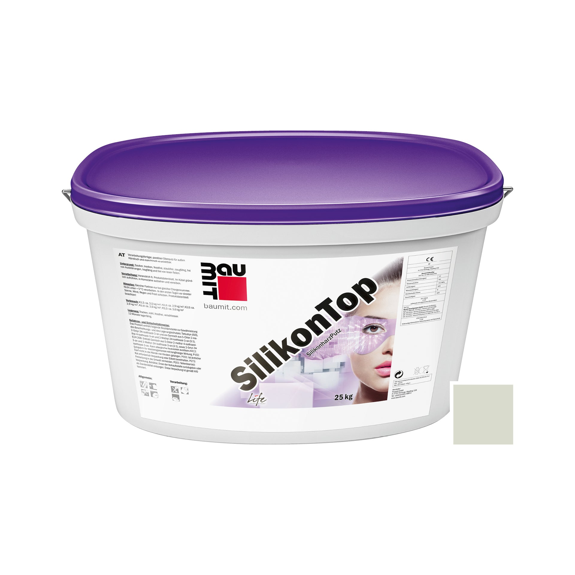 Baumit - SilikonTop K1.5mm Top Coat - 25kg