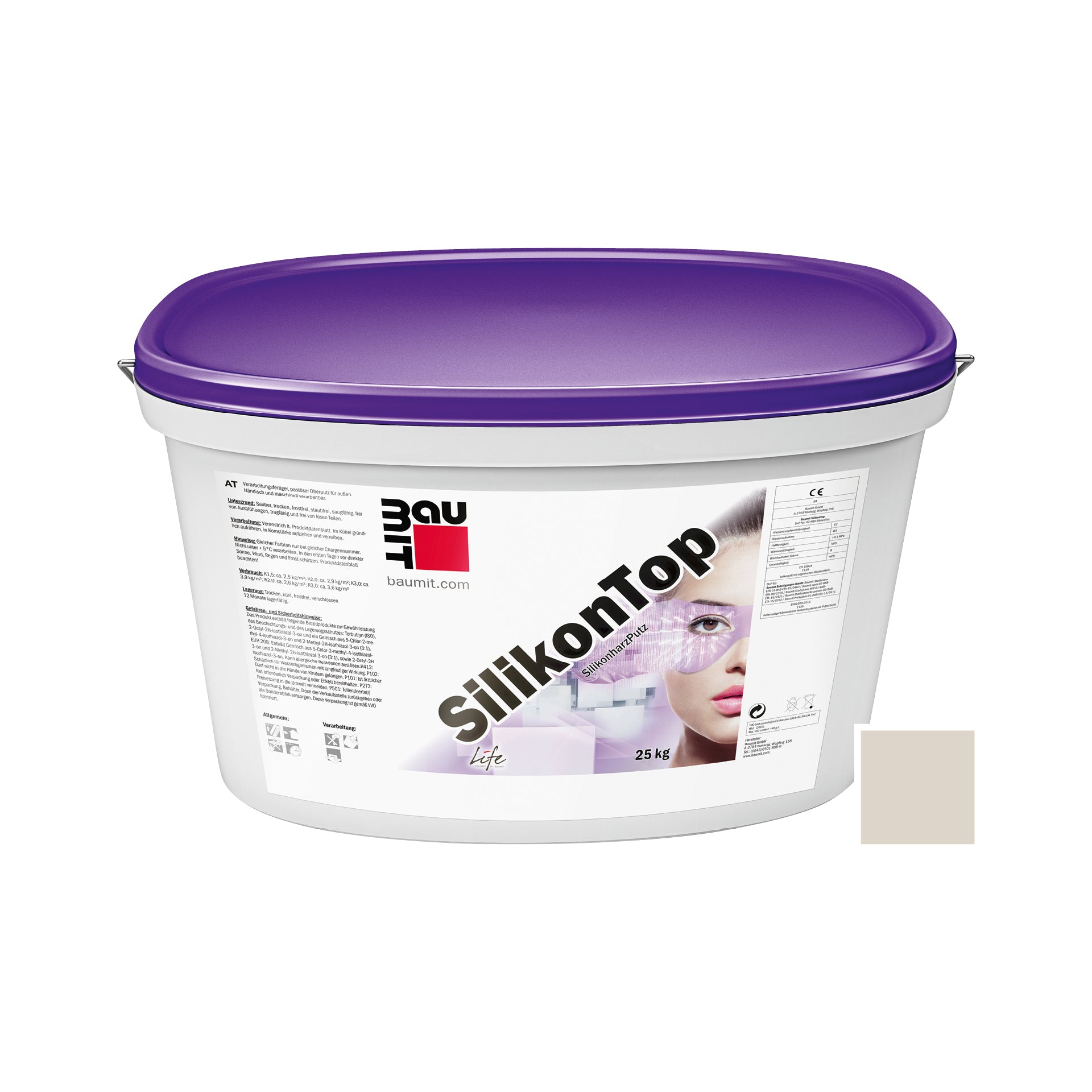 Baumit - SilikonTop K1.5mm Top Coat - 25kg
