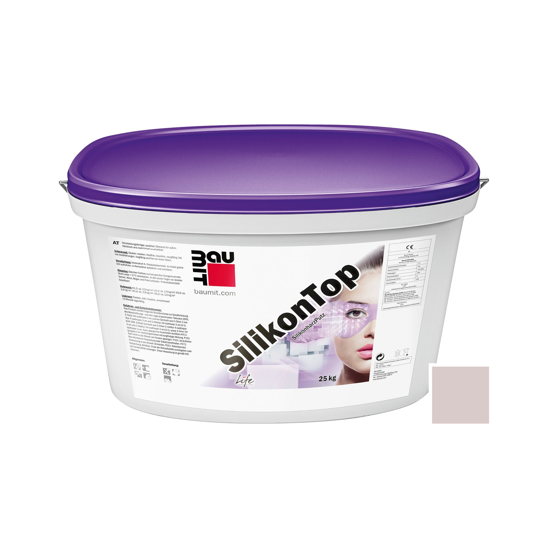 Baumit - SilikonTop K1.5mm Top Coat - 25kg