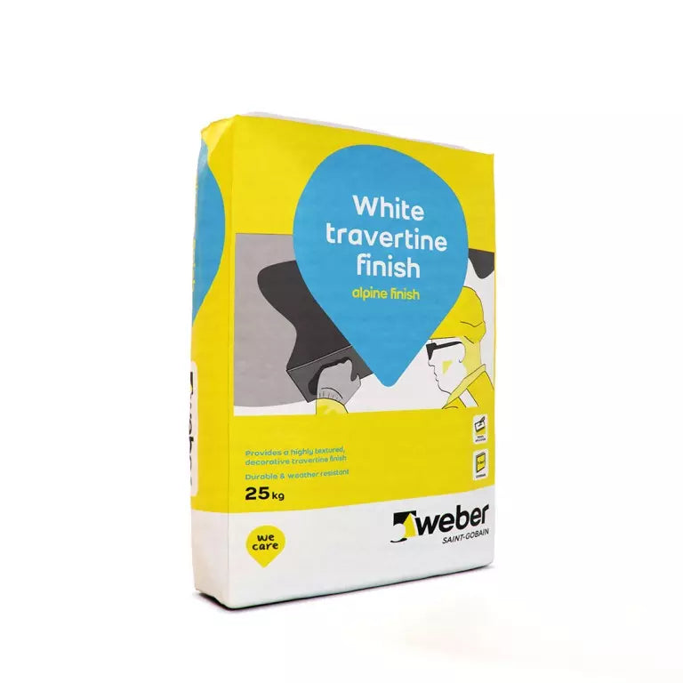 Weber - Weberend Alpine - White - 25Kg