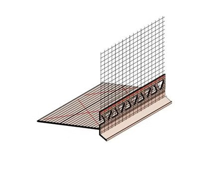 EWI Front Adjustable Pvc Base Profile - 2m > 20 - 40mm