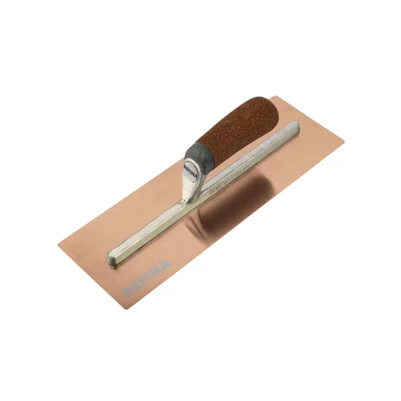 Refina - Finatex 2 Rose Gold Finishing Trowel - Cork Handle