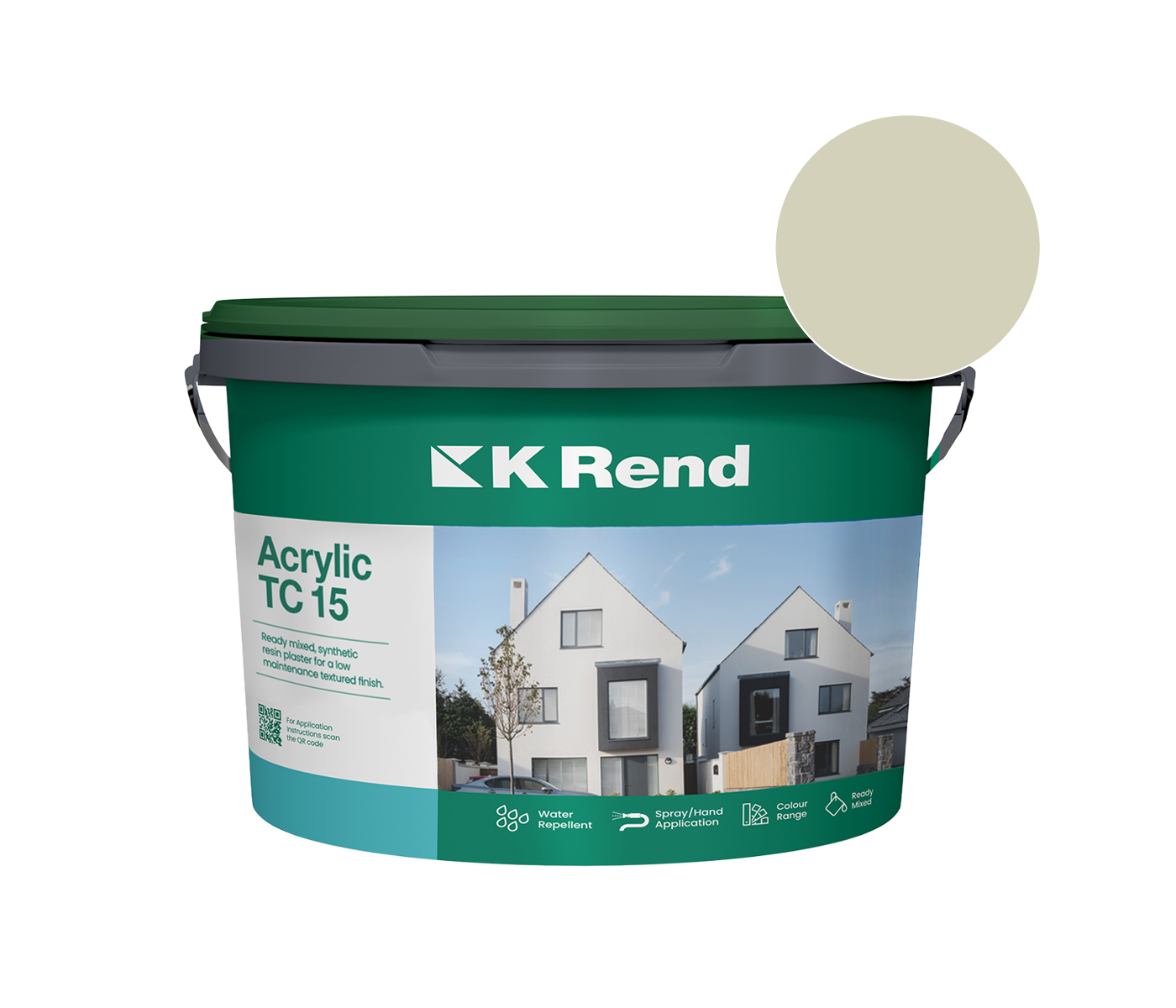 K Rend - Acrylic TC 15 - 25kg > Ash White