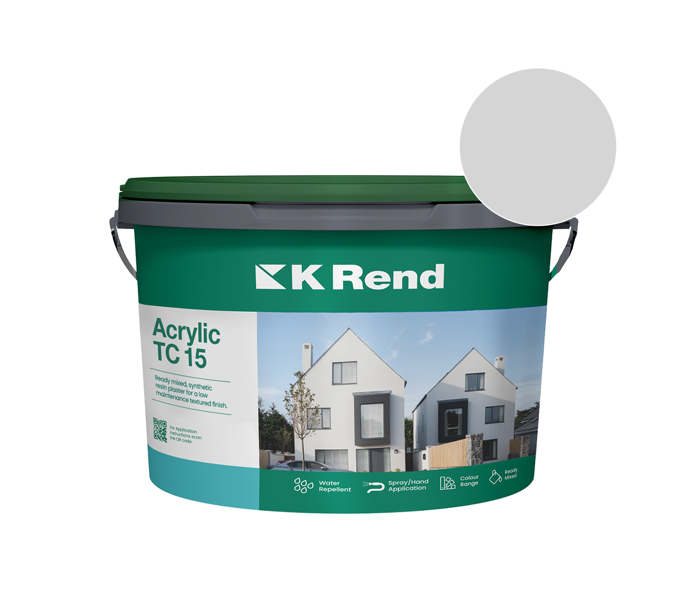 K Rend - Acrylic TC 15 - 25kg > Granite
