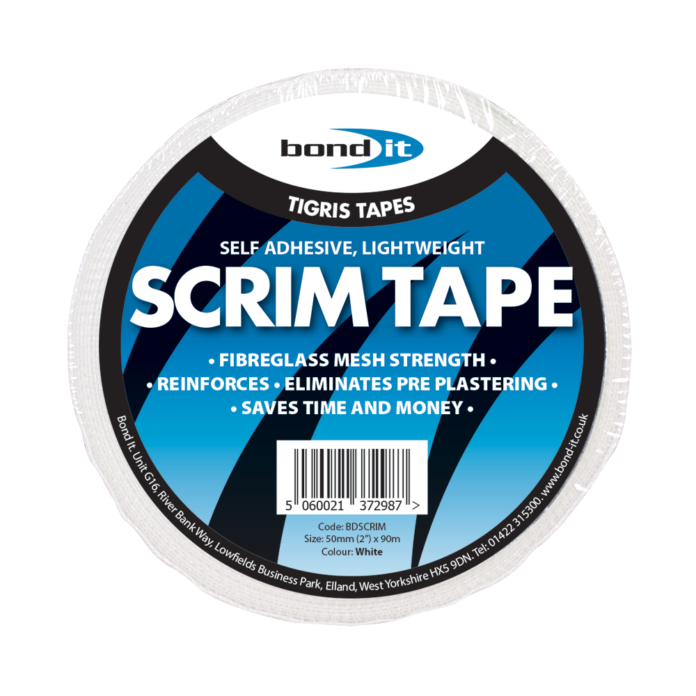 Bond It - White Scrim Tape - 48mm x 90m
