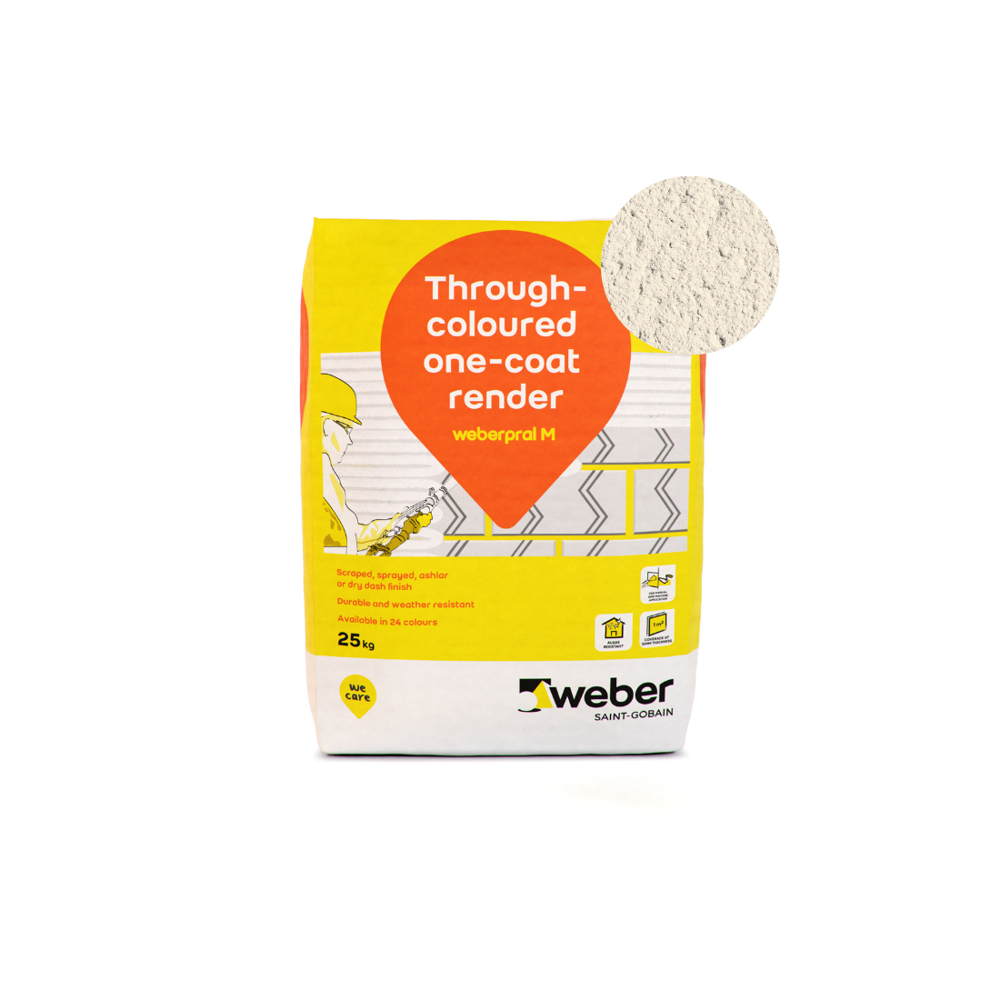 Weber - Weberpral M - 25kg > Light Beige