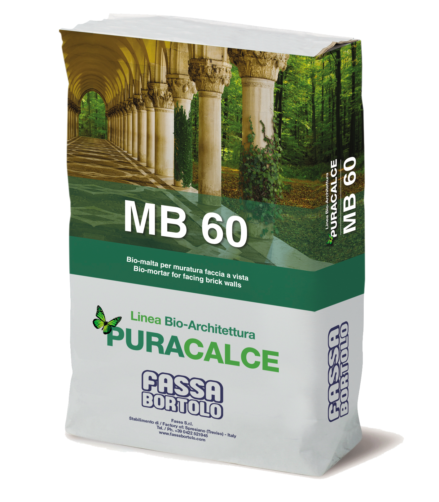 Fassa - MB 60 Lime Mortar - White - 25kg