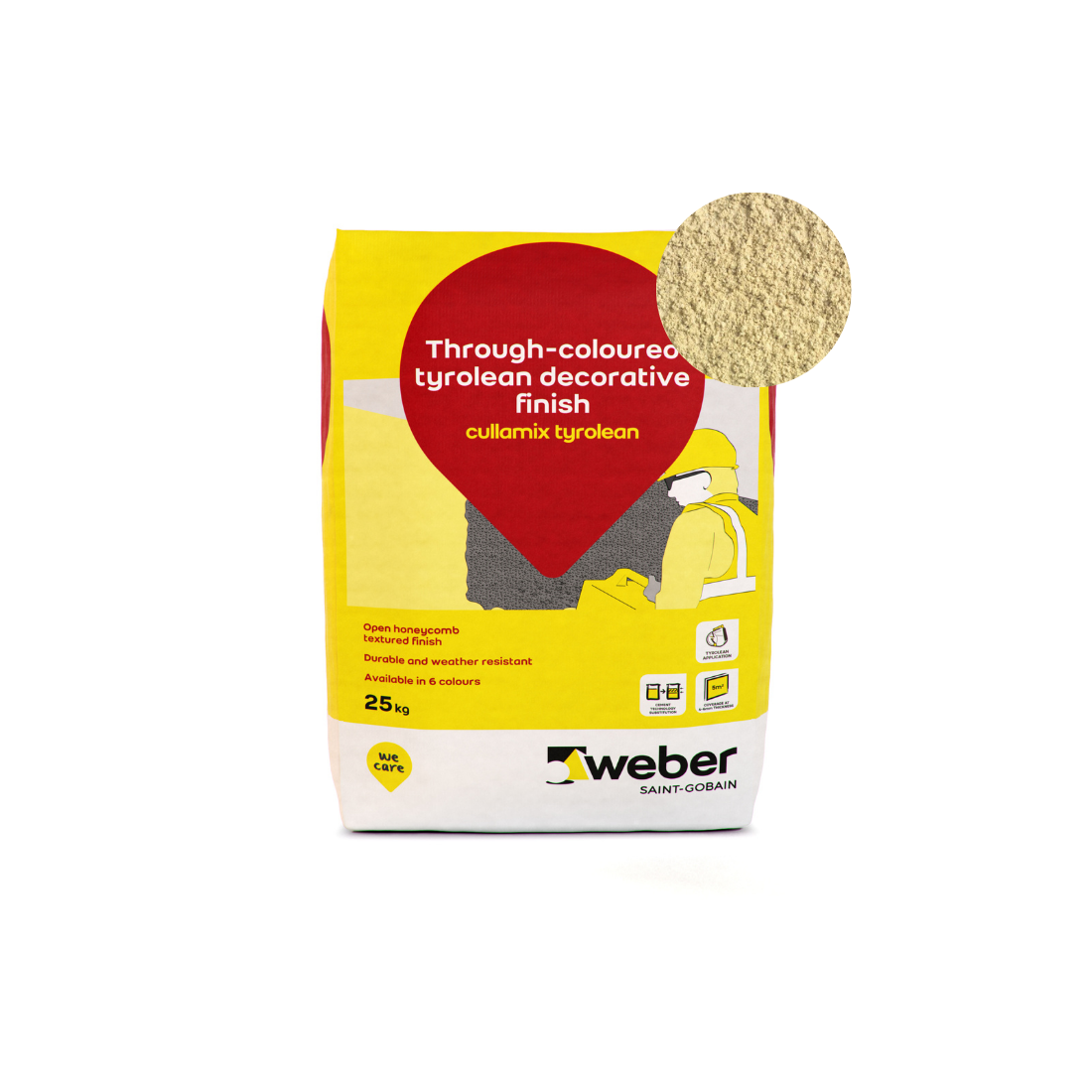 Weber - Weberend Cullamix Tyrolean - 25Kg > Parchment