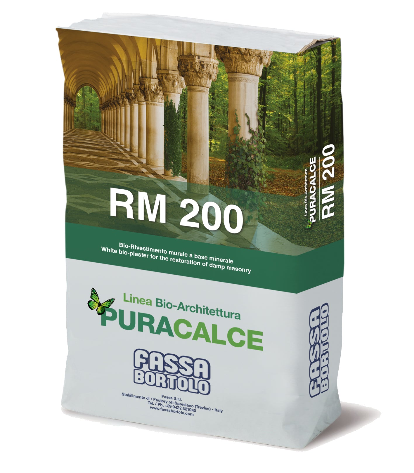 Fassa - RM 200 Mineral Top Coat - White - 25kg