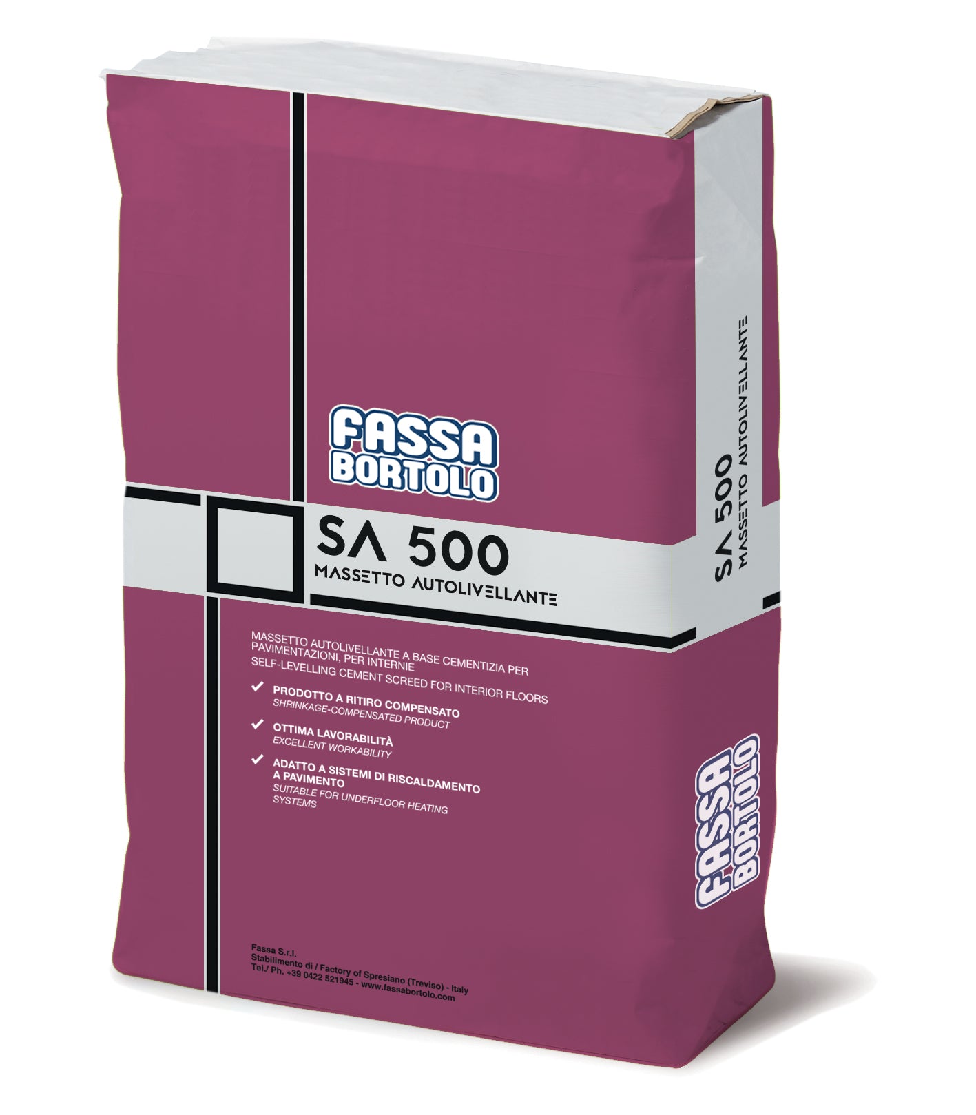 Fassa - SA 500 Self-Levelling Flooring Screed - 25kg