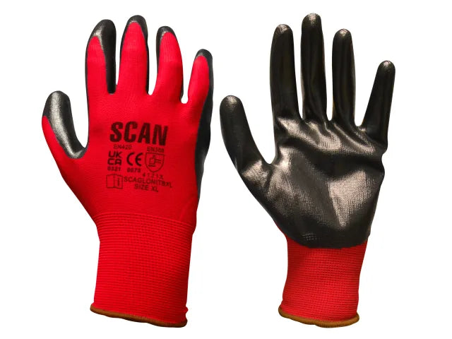 Nitrile Coated Knitted Gloves
