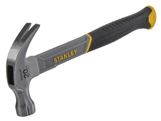 Stanley - Curverd Claw Hammer - Fibreglass Shaft (20oz)