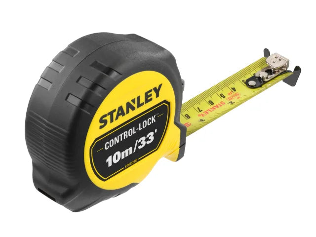 Stanley - Control Lock Tape Measure - 10m