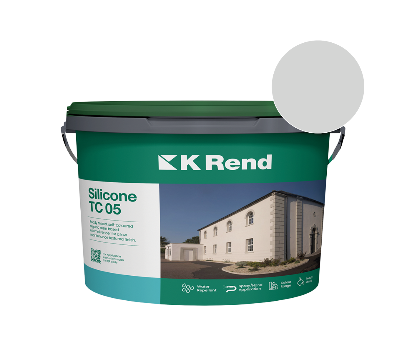 K Rend - Silicone TC 05 - 25kg > Granite