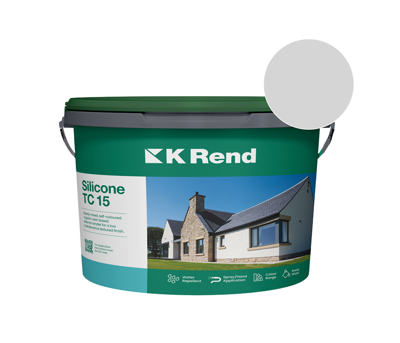 K Rend - Silicone TC 15 - 25kg > Granite