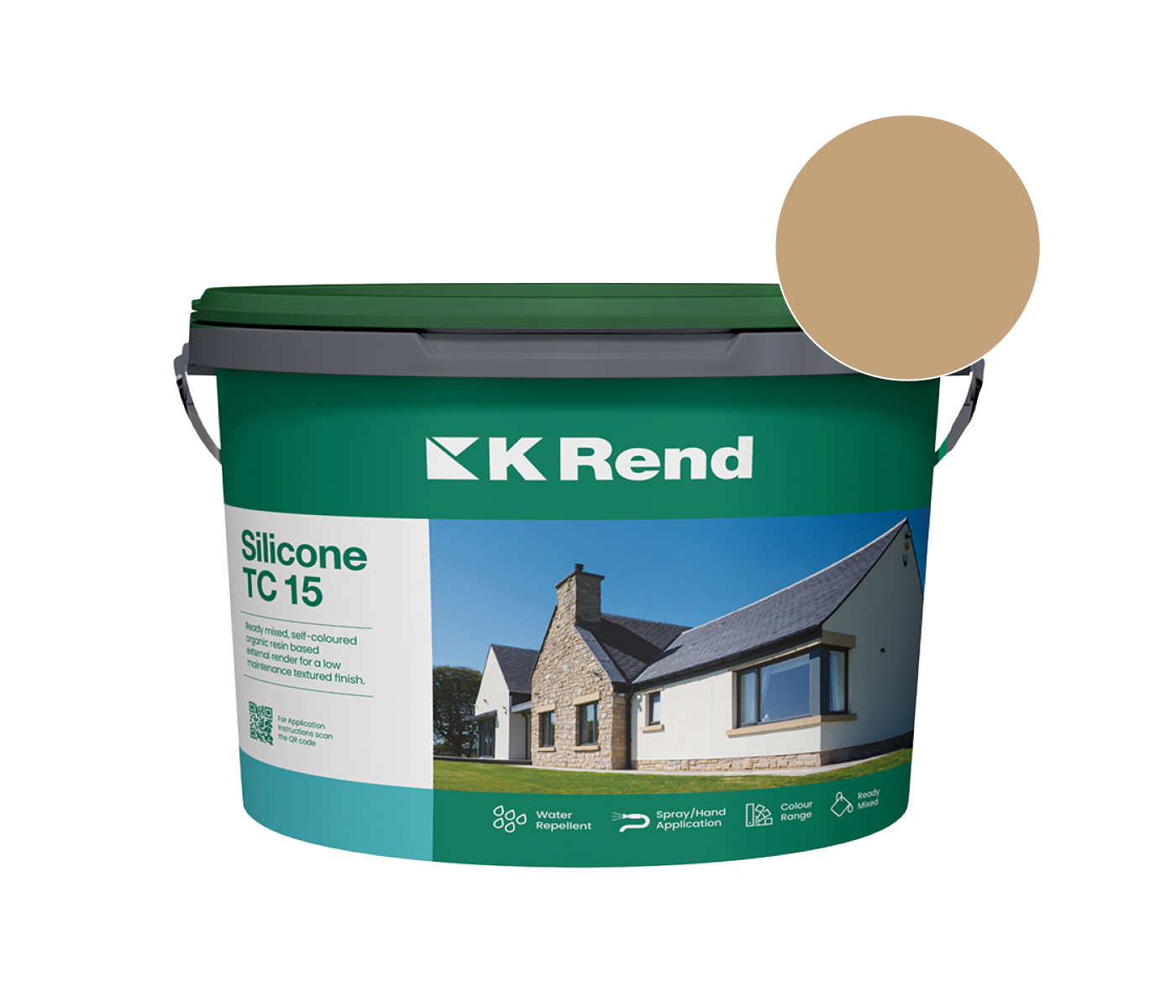 K Rend - Silicone TC 15 - 25kg > Light Bronze