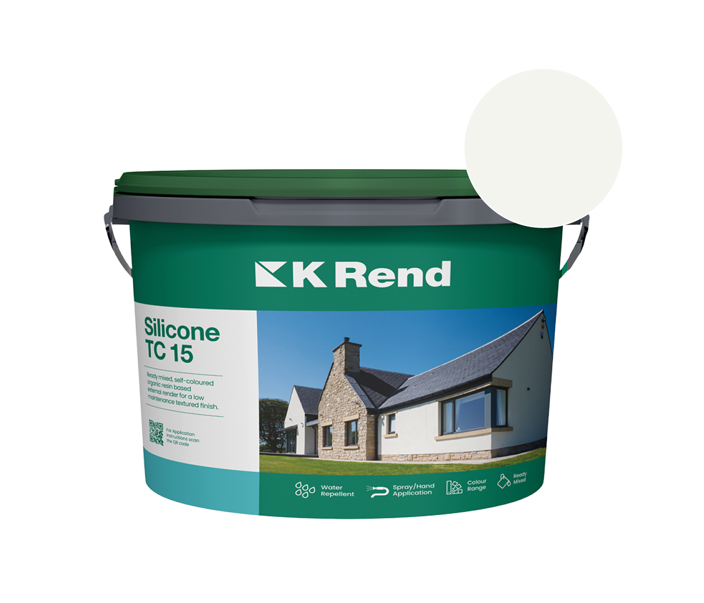 K Rend - Silicone TC 15 - 25kg > Pure White