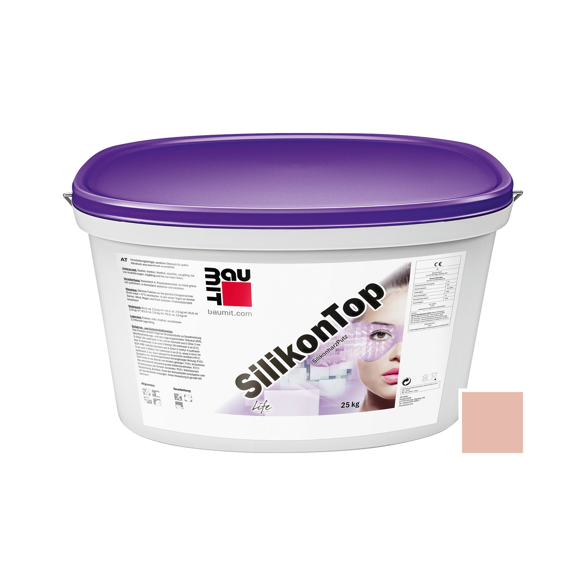 Baumit - SilikonTop K1.5mm Top Coat - 25kg
