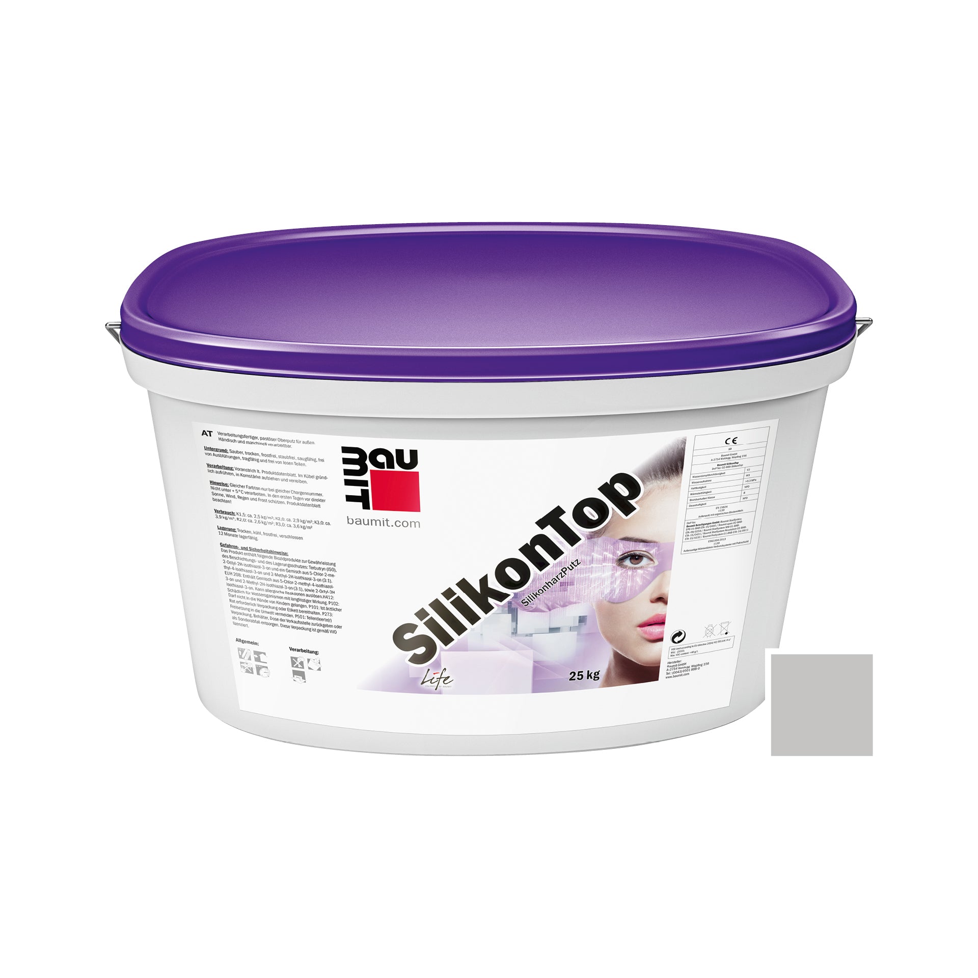 Baumit - SilikonTop K1.5mm Top Coat - 25kg