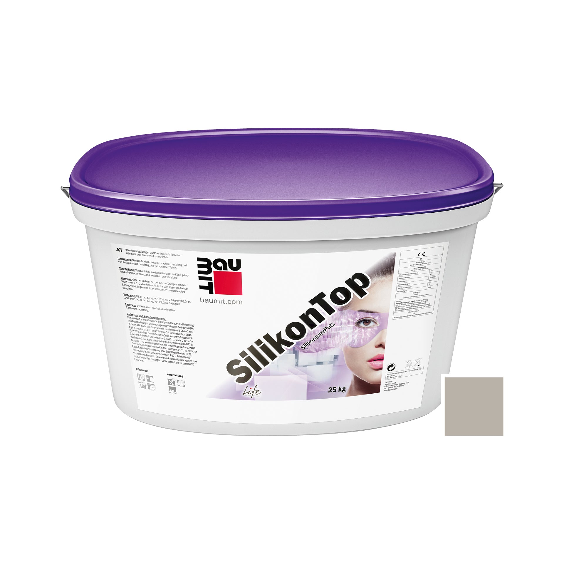 Baumit - SilikonTop K1.5mm Top Coat - 25kg