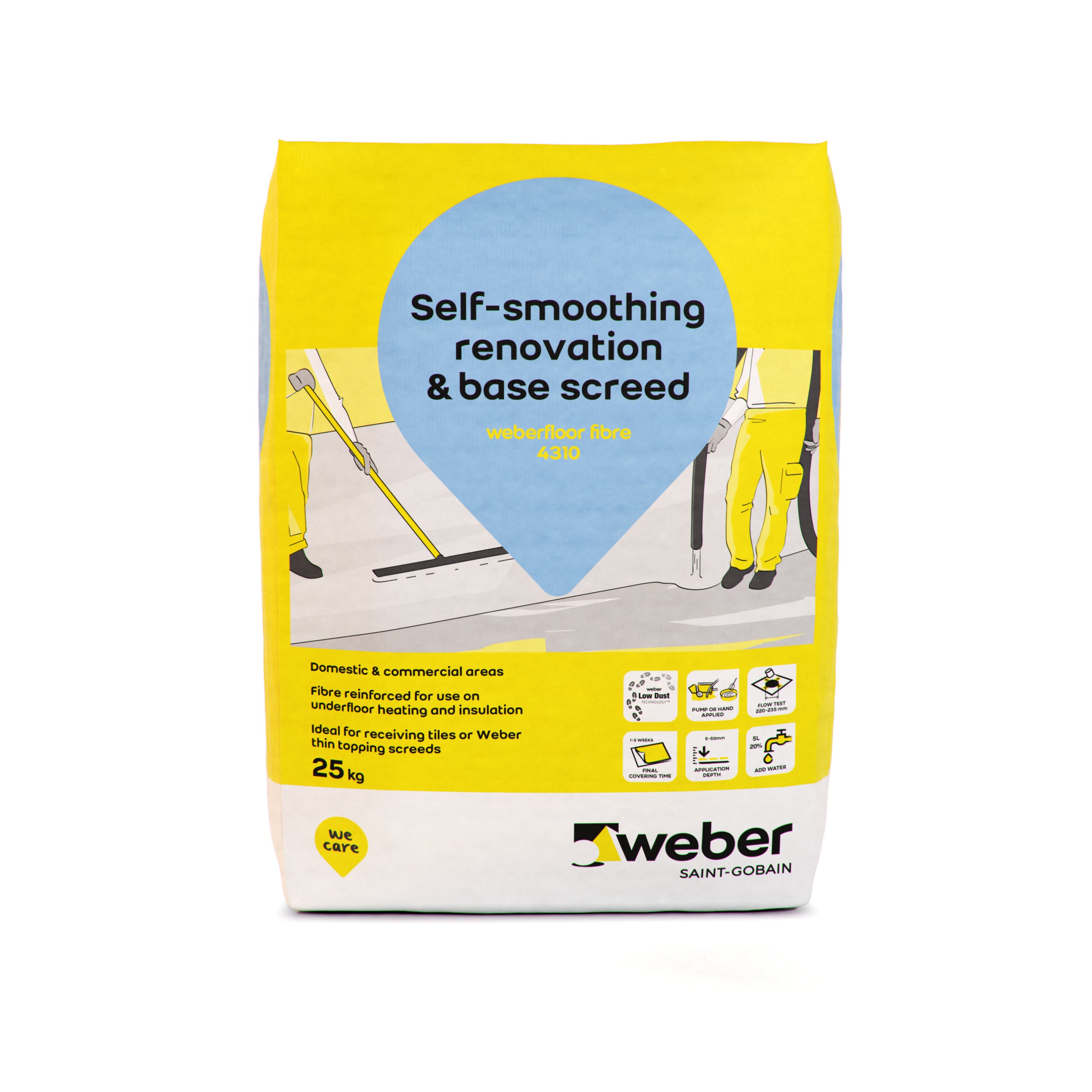 Weber -Weberfloor 4310 - Fibre Flow