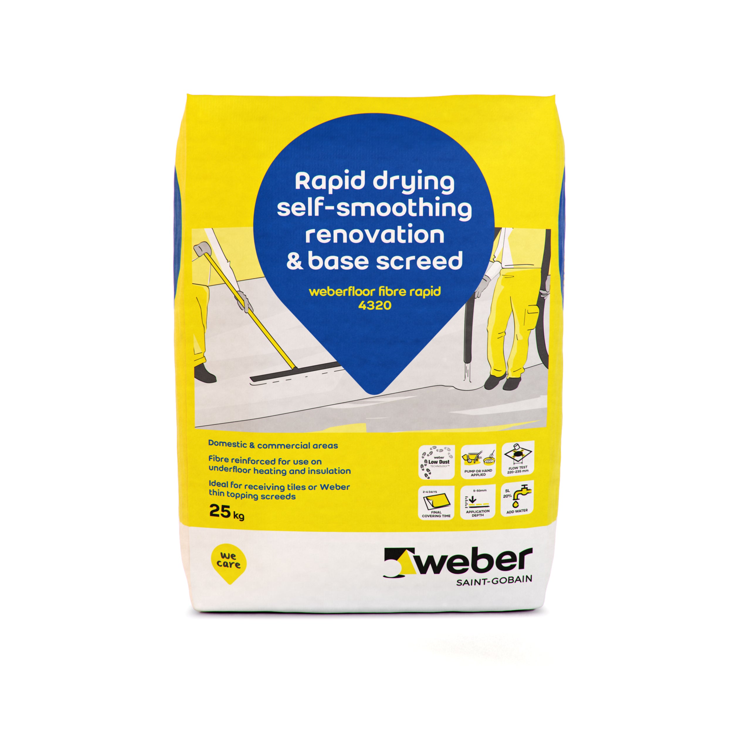 Weber - Weberfloor 4320 - Fibre Rapid